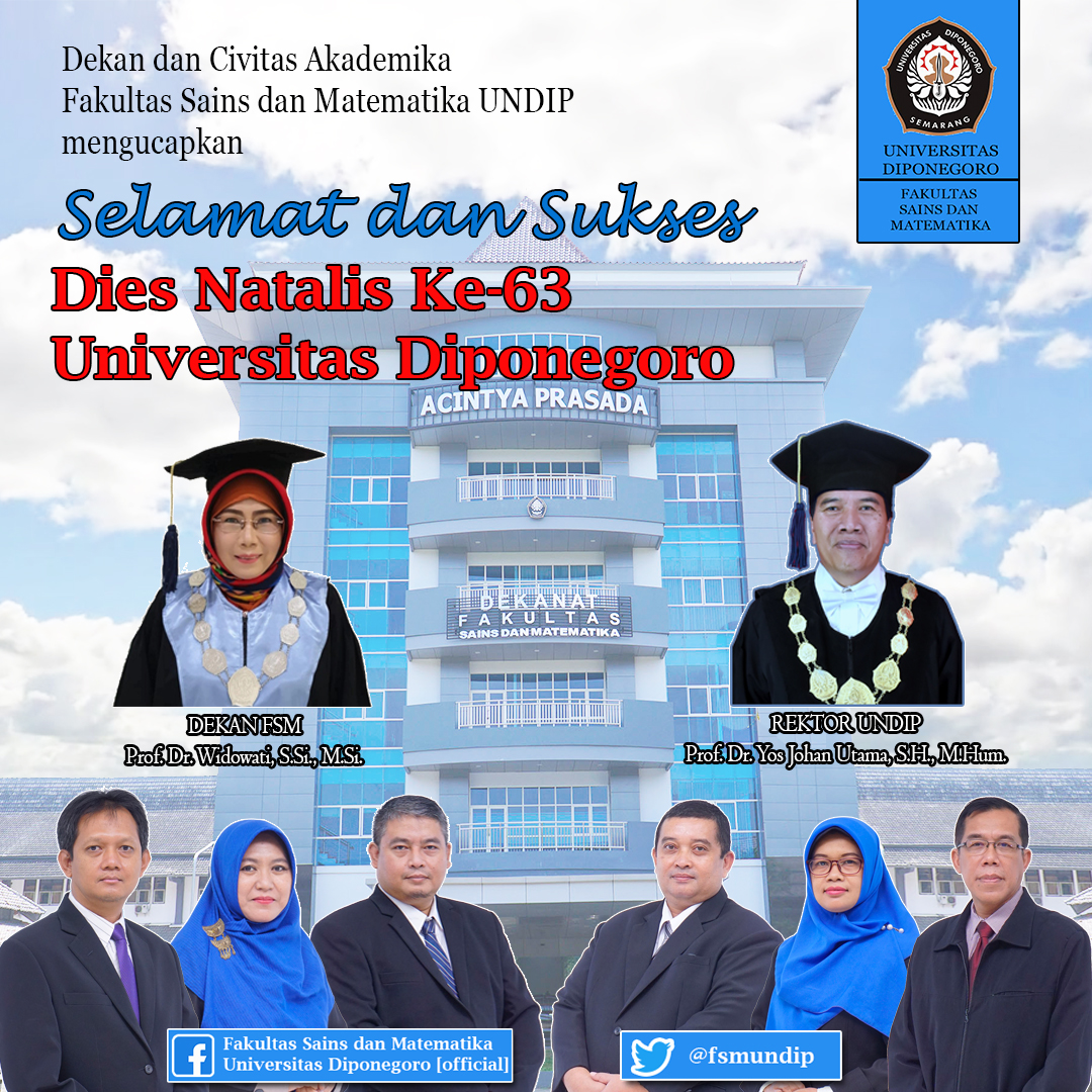 Dies Natalis Ke 63 Universitas Diponegoro Fsm Undip