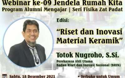 Jendela Rumah Kita Series Solid Substance Physics Research and Innovation of Ceramic Materials