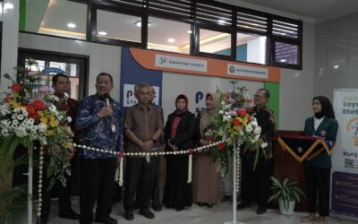 Launching BPS Statistics Corner at FSM Diponegoro University