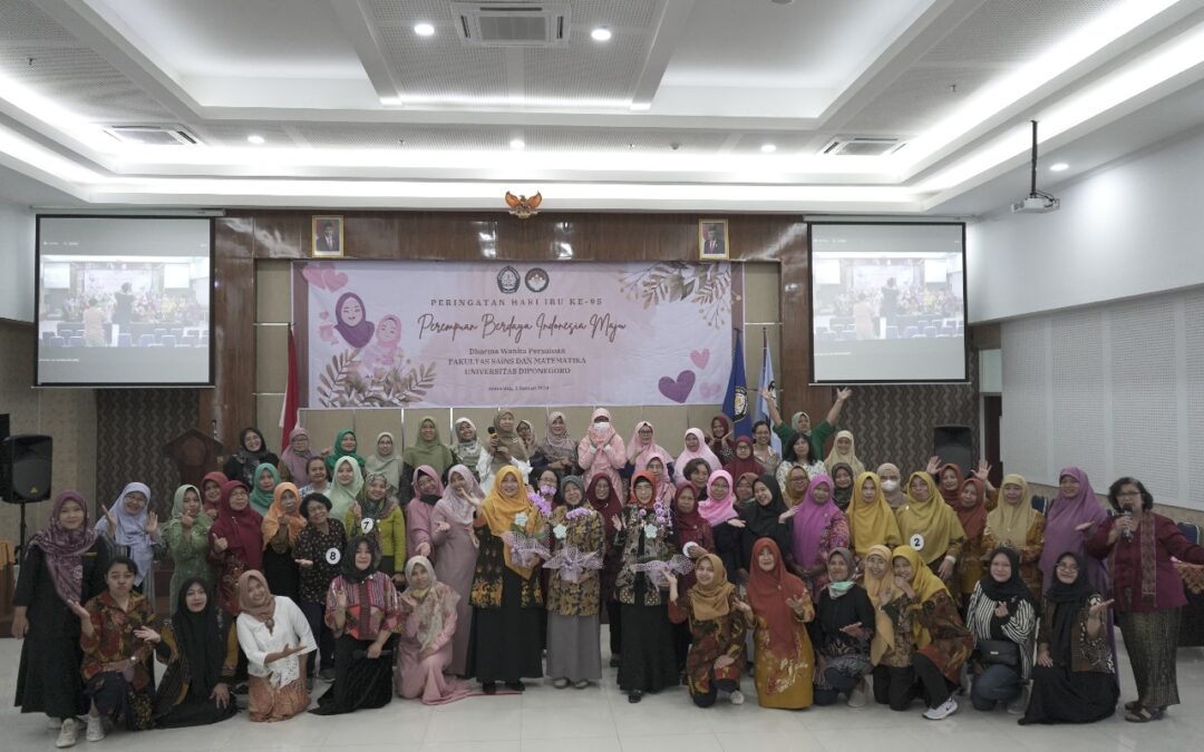 Indonesian Empowered Women Go Forward Together with DWP FSM Undip