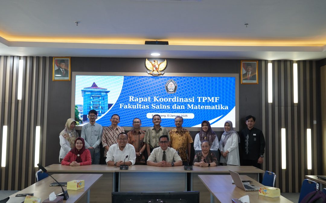 FSM Undip Gelar Rapat Koordinasi TPMF untuk Penguatan Mutu Akademik