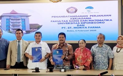 FSM menandatangani MOU Kerjasama strategis dengan PT. St. Morita Farma dalam pengembangan produk kecantikan.