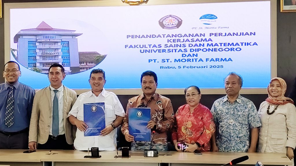 FSM menandatangani MOU Kerjasama strategis dengan PT. St. Morita Farma dalam pengembangan produk kecantikan.