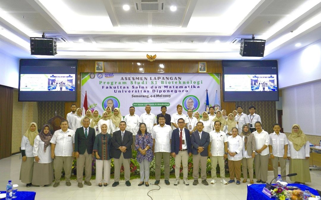Program Studi S1 Bioteknologi FSM UNDIP Jalani Asesmen Lapangan Akreditasi oleh LAMSAMA
