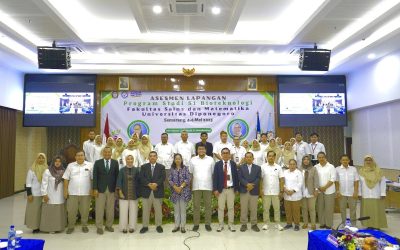 S1 Biotechnology Study Program at FSM UNDIP Undergoes Accreditation Field Assessment by LAMSAMA