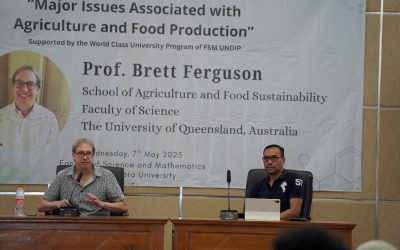 General Lecture Explores Strategic Issues in Agriculture and Food Production with Prof. Brett Ferguson