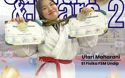 FSM UNDIP Student Wins Titles at Airlangga University Karate Cup 2025
