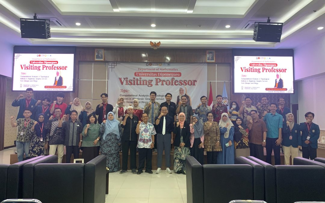 FSM UNDIP Gelar Visiting Professor Bersama Prof. Dr. Nor Haniza Sarmin dari Universiti Teknologi Malaysia