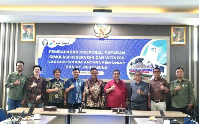 FSM UNDIP dan PT Pertamina Bahas Strategi Implementasi Riset Nanosilika untuk Enhanced Oil Recovery