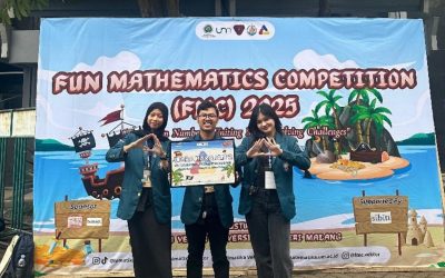 UNDIP Students Win 2nd Place in the Fun Mathematics Competition 2025