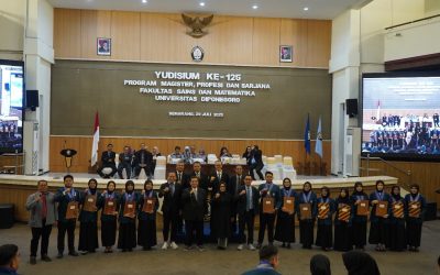FSM UNDIP Holds the 125th Graduation Ceremony, Producing 420 Graduates Ready to Serve in Various Fields