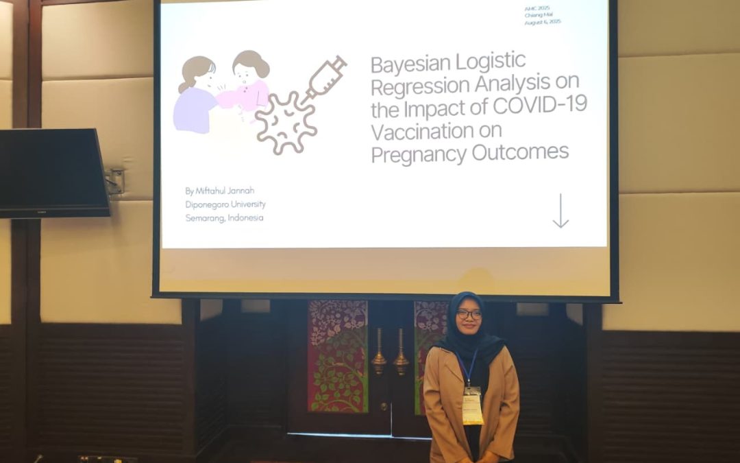 Dosen Statistika FSM UNDIP Presentasikan Riset di The Asian Mathematical Conference 2025