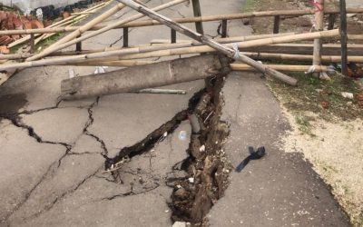 Tim Geofisika FSM UNDIP Kaji Gerakan Tanah di Sirampog Brebes, Hasilkan Rekomendasi Hunian Aman Pasca Gerakan Tanah