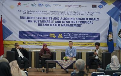 FSM UNDIP dan BRIN Gelar SMILS III: Perkuat Riset Limnologi dan Ekosistem Perairan Tropis