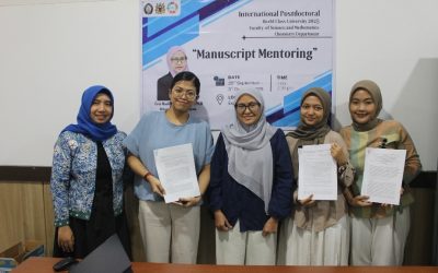 Undip Chemistry Holds “Manuscript Mentoring” to Strengthen Student Publication Quality